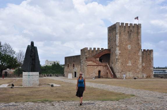 Fortaleza Ozama, responsável pela defesa de Santo Domingo, capital da República Dominicana